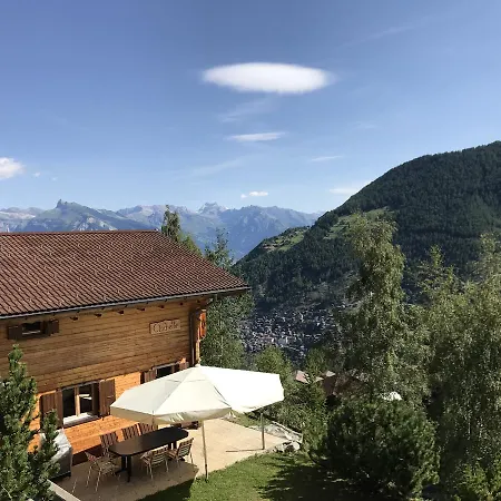 Clochette 4 Valles-verbier Domek alpejski La Tzoumaz
