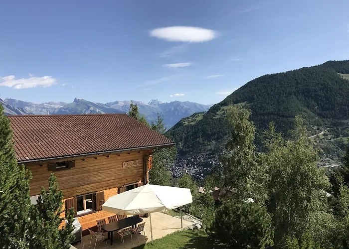 Clochette 4 Valles-verbier Domek alpejski La Tzoumaz